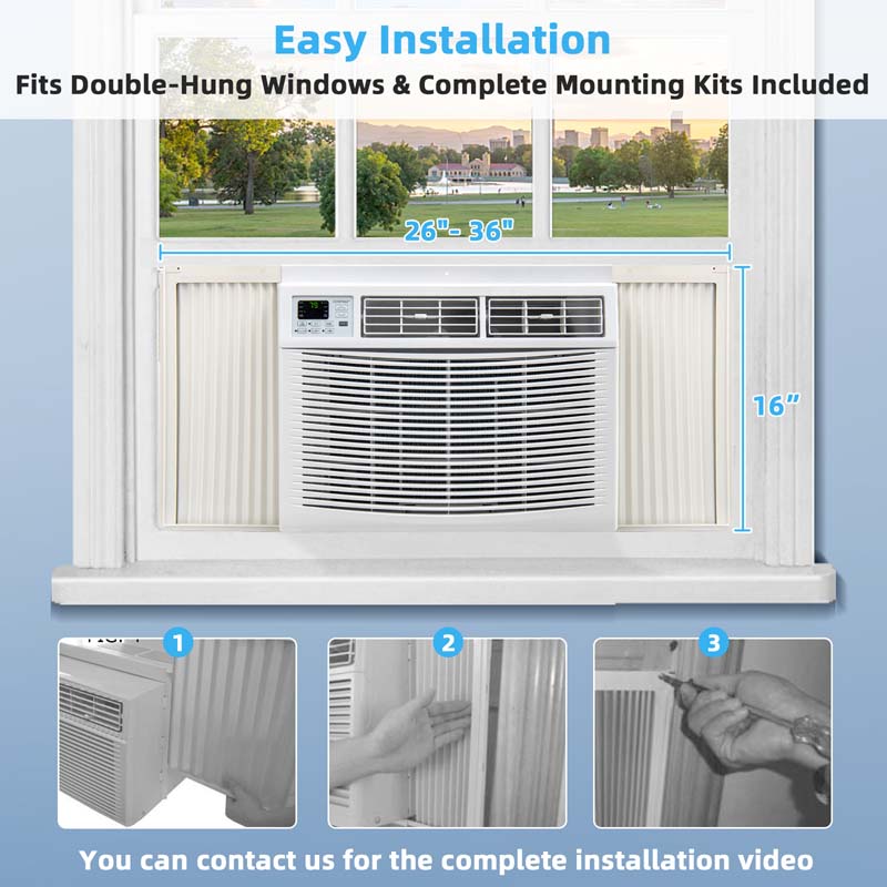 Eletriclife 10000 BTU Window Air Conditioner