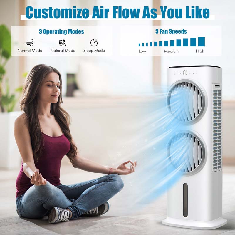 Eletriclife 3-in-1 Evaporative Air Cooler with 9H Timer Remote