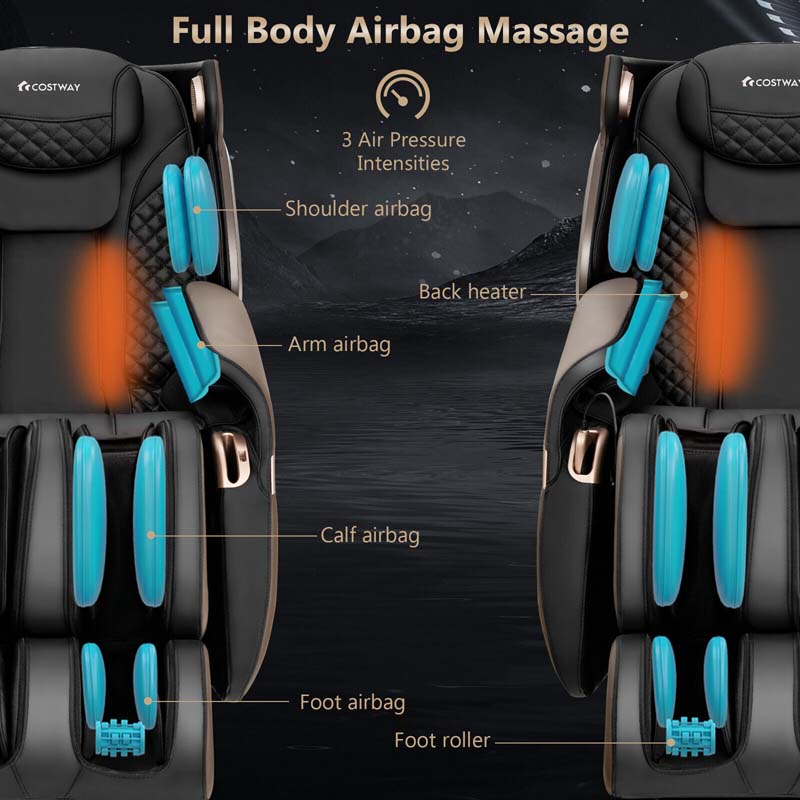 Canada Only – 3D 55′′ SL-Track Full Body Zero Gravity Massage Chair ...