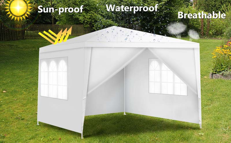 Eletriclife 10 x 10 Feet Outdoor Side Walls Canopy Tent