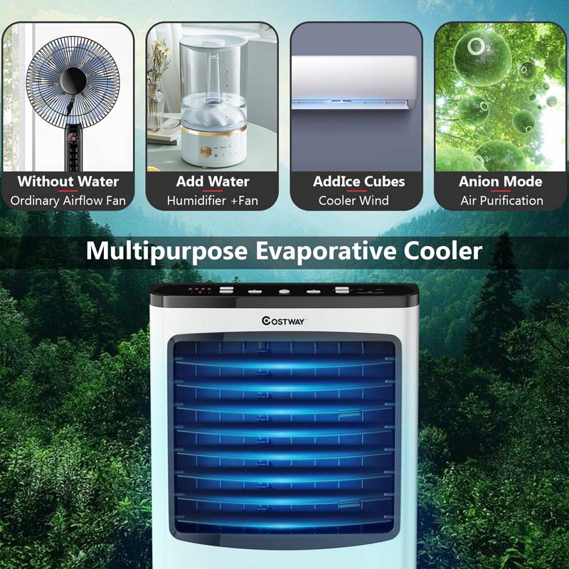 Eletriclife 3-in-1 Portable Evaporative Air Conditioner Cooler with Remote Control