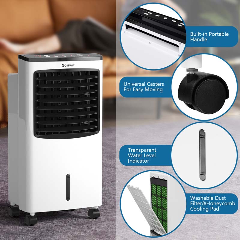 Eletriclife 3-in-1 Portable Evaporative Air Conditioner Cooler with Remote Control