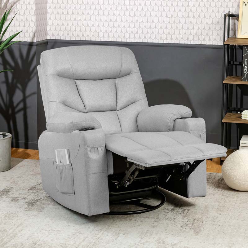 Eletriclife Massage Rocking Recliner Chair with Heat and Vibration