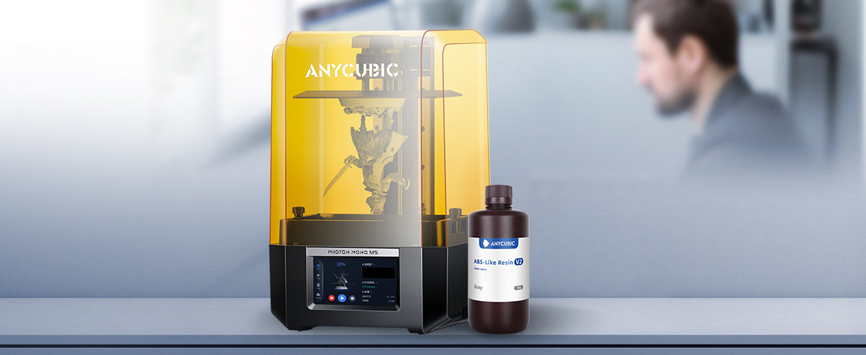 Anycubic ABS-Like Resin V2 - Low-odor and Worry-Free Printing