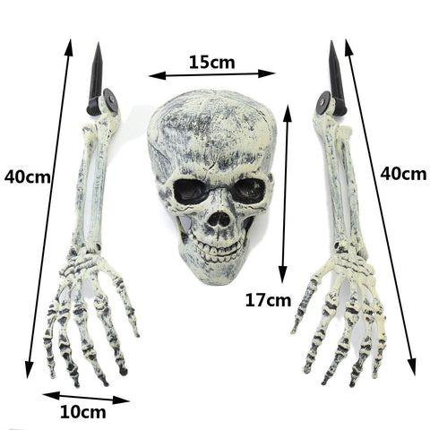 life size Halloween skeleton