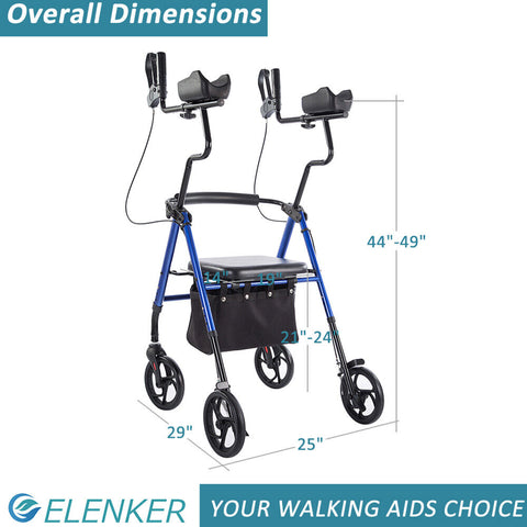 best rollator walker with seat